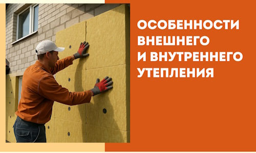 Какие особенности внешнего и внутреннего утепления в Миассе