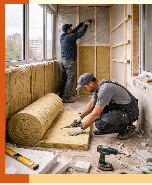 Утепление балкона под ключ в Миассе качественно и быстро